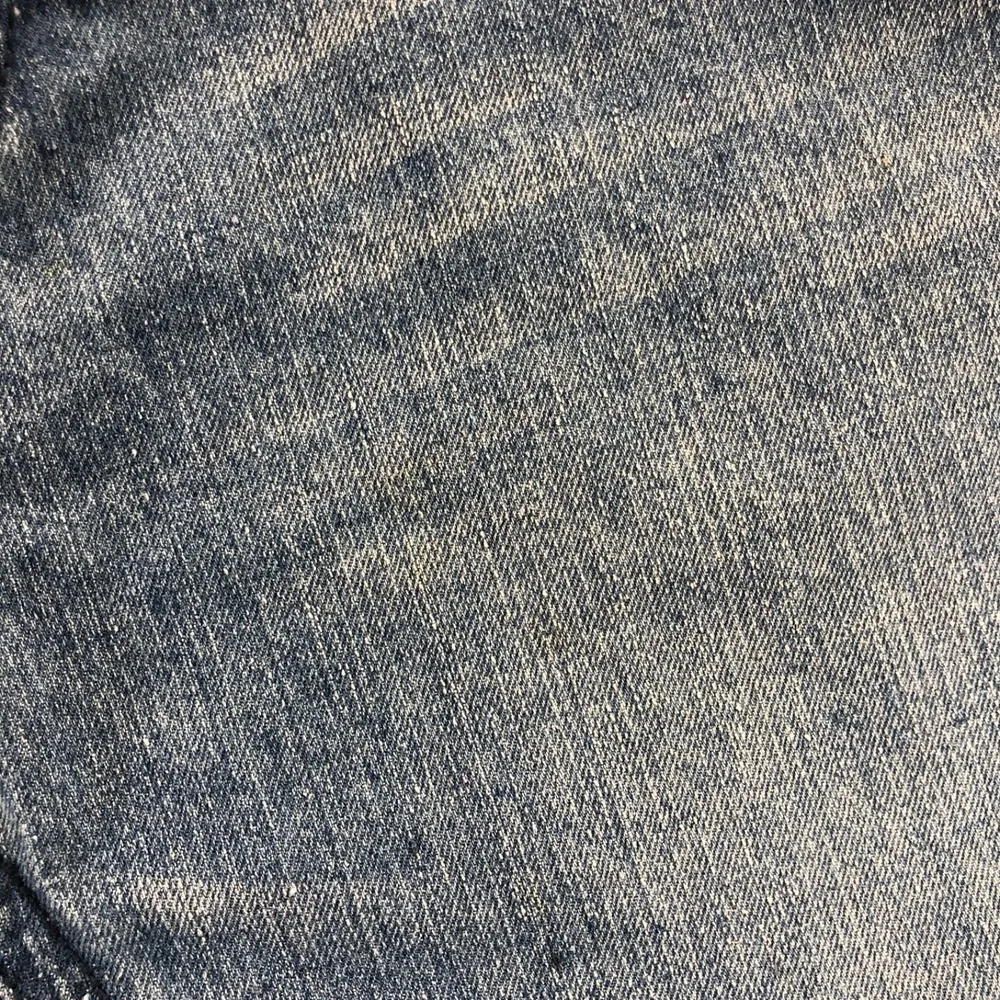 Vintage True Religion Jeans Mens 42x34 Blue Y2K Straight Skull Patch Made In USA